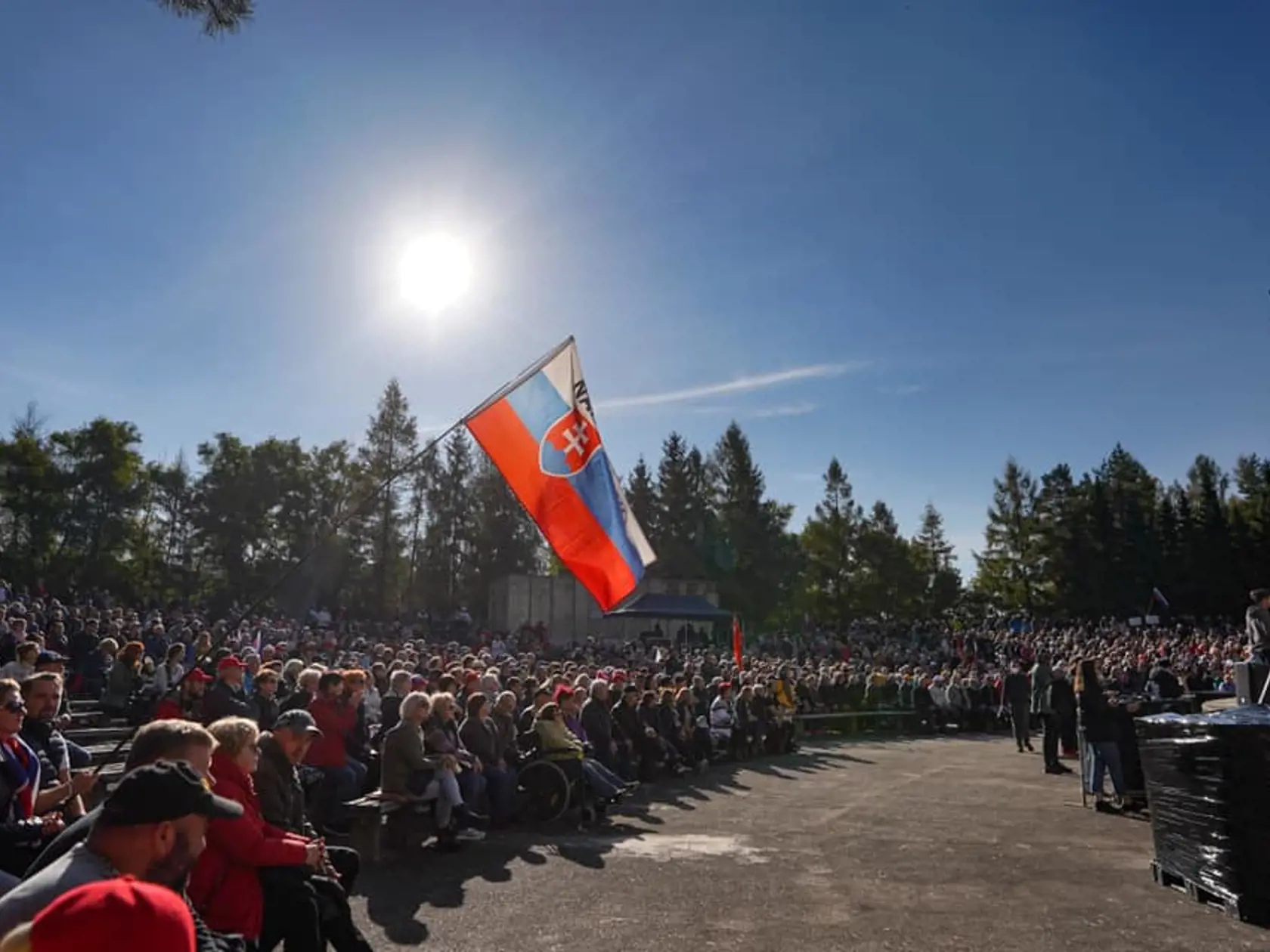 Protivládny protest v Rimavskej Sobote