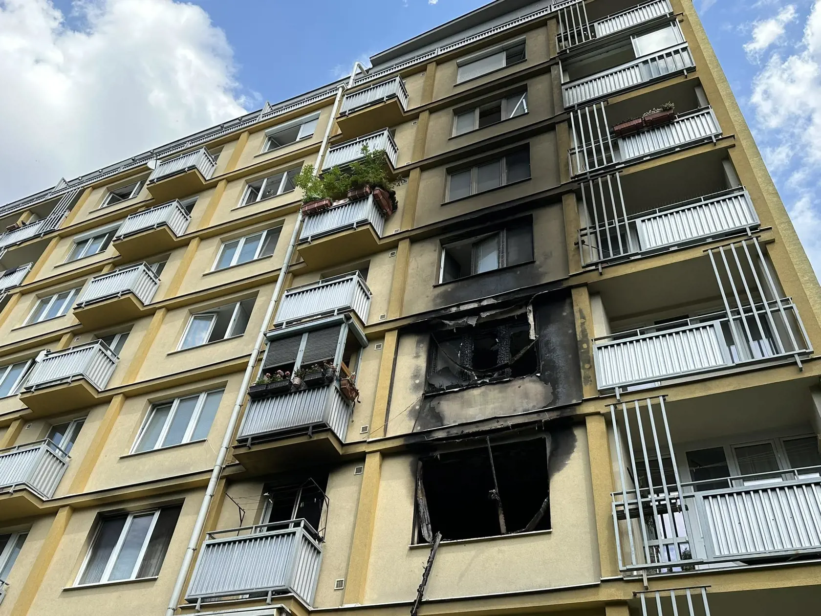 Bytovka na Kyjevskej ulici v bratislavskom Novom Meste.