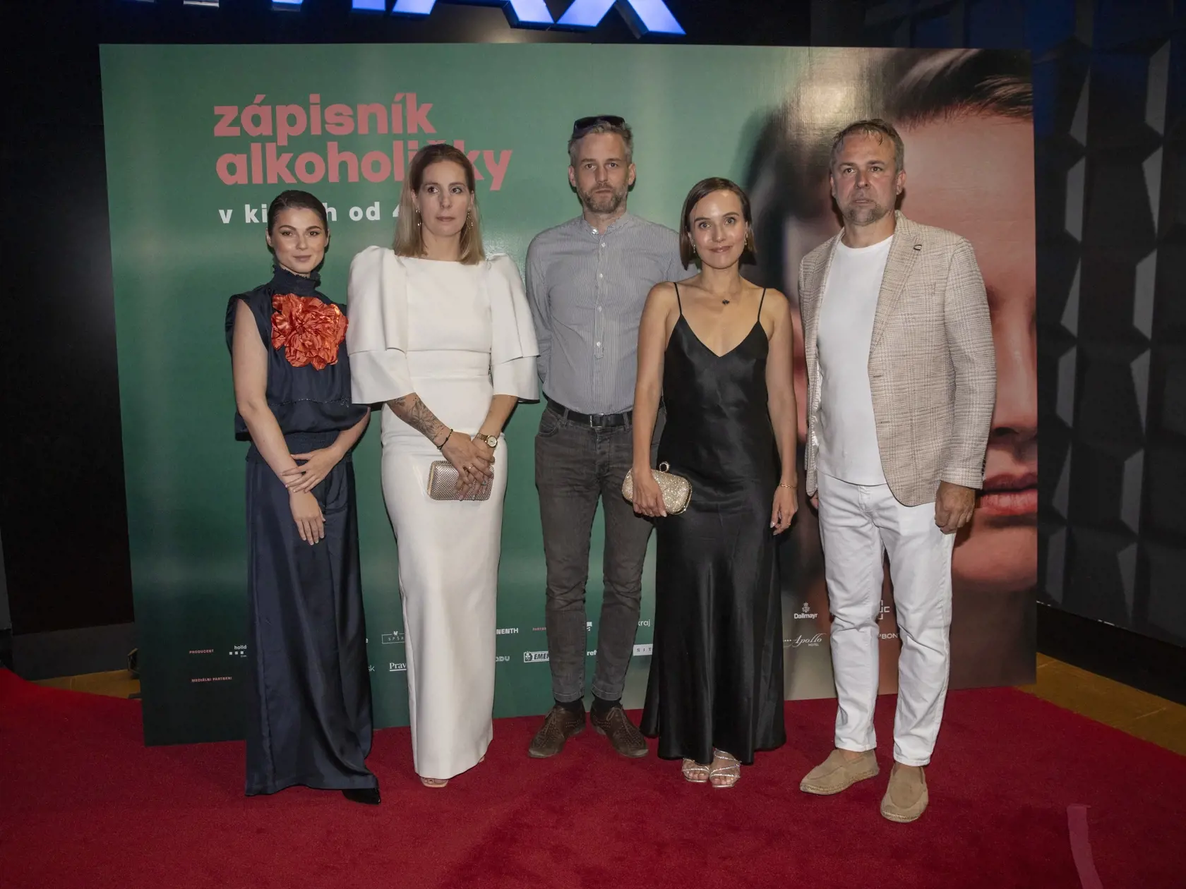 Tvorcovia a hlavní protagonisti filmu Zápisník alkoholičky.