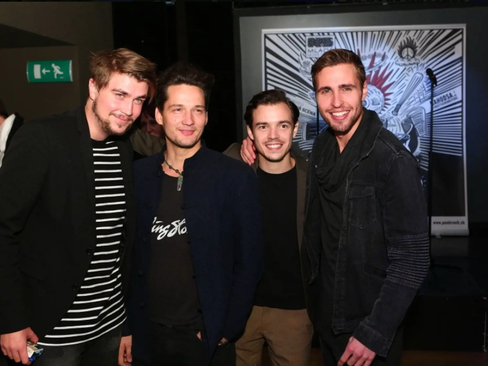 Dárius Koči, Peter Makranský, David Hartl a Patrik Vyskočil.