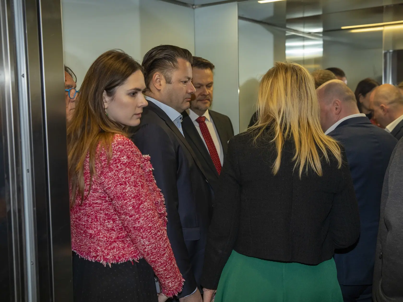 Na snimke je príchod nového ministra investícií, regionálneho rozvoja a informatizácie, MIRRI, Samuela Migaľa.