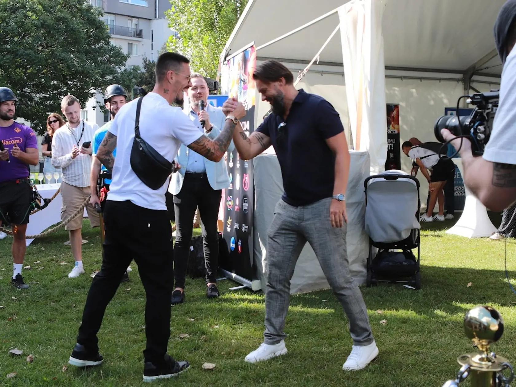 Podelili sa aj o spomienky a zážitky z pôsobenia v kluboch Serie A.