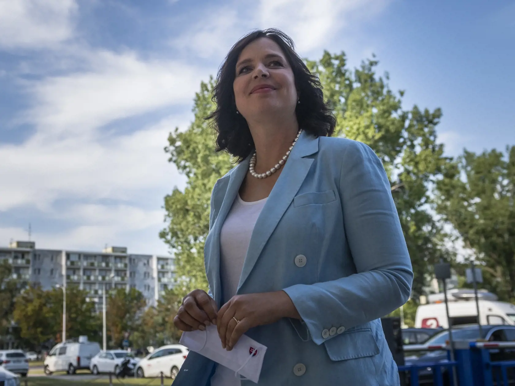 Na snímke podpredsedníčka vlády SR a ministerka investícií, regionálneho rozvoja a informatizácie SR Veronika Remišová (Za ľudí)