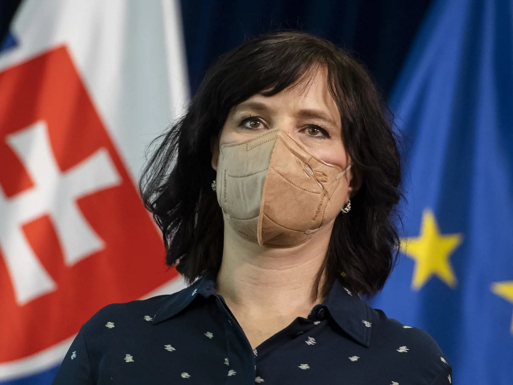 Na snímke podpredsedníčka vlády SR a ministerka investícií, regionálneho rozvoja a informatizácie SR Veronika Remišová (Za ľudí)