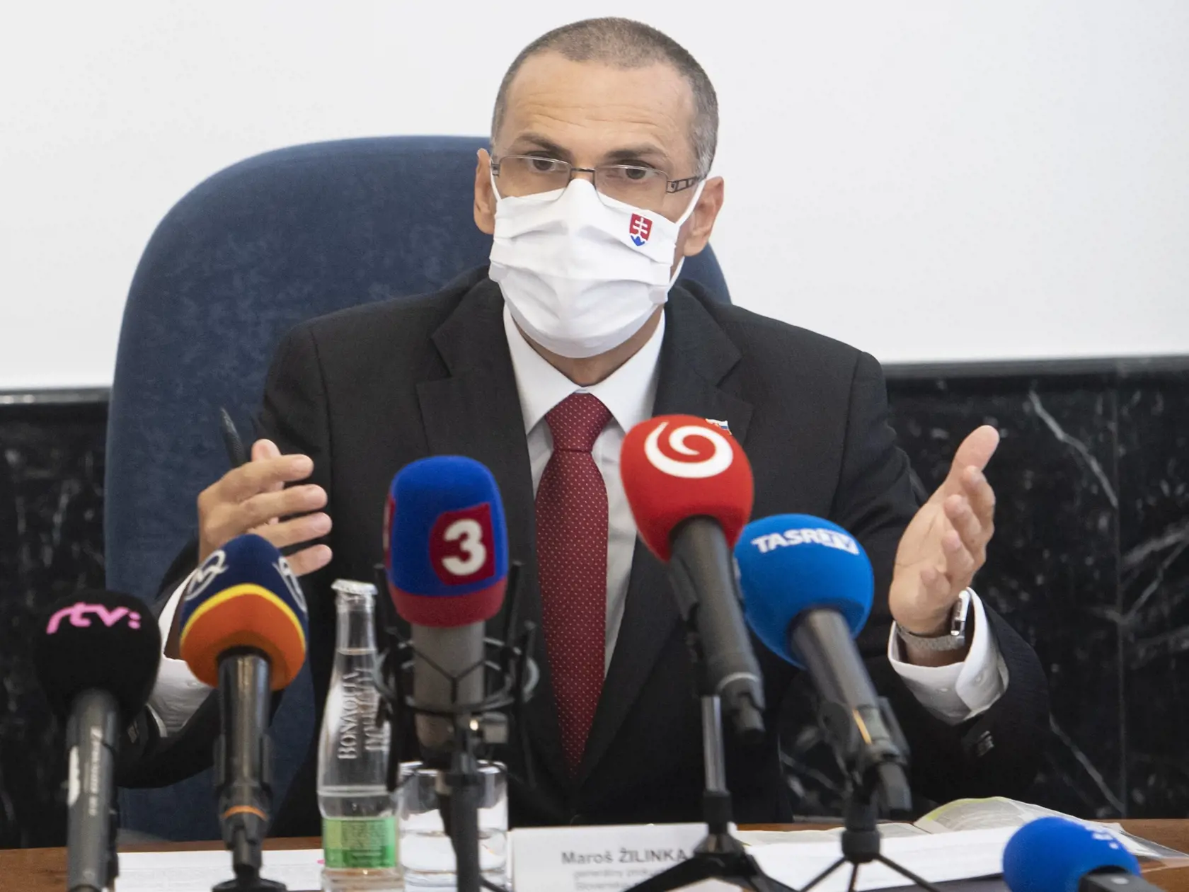 Na snímke generálny prokurátor SR Maroš Žilinka