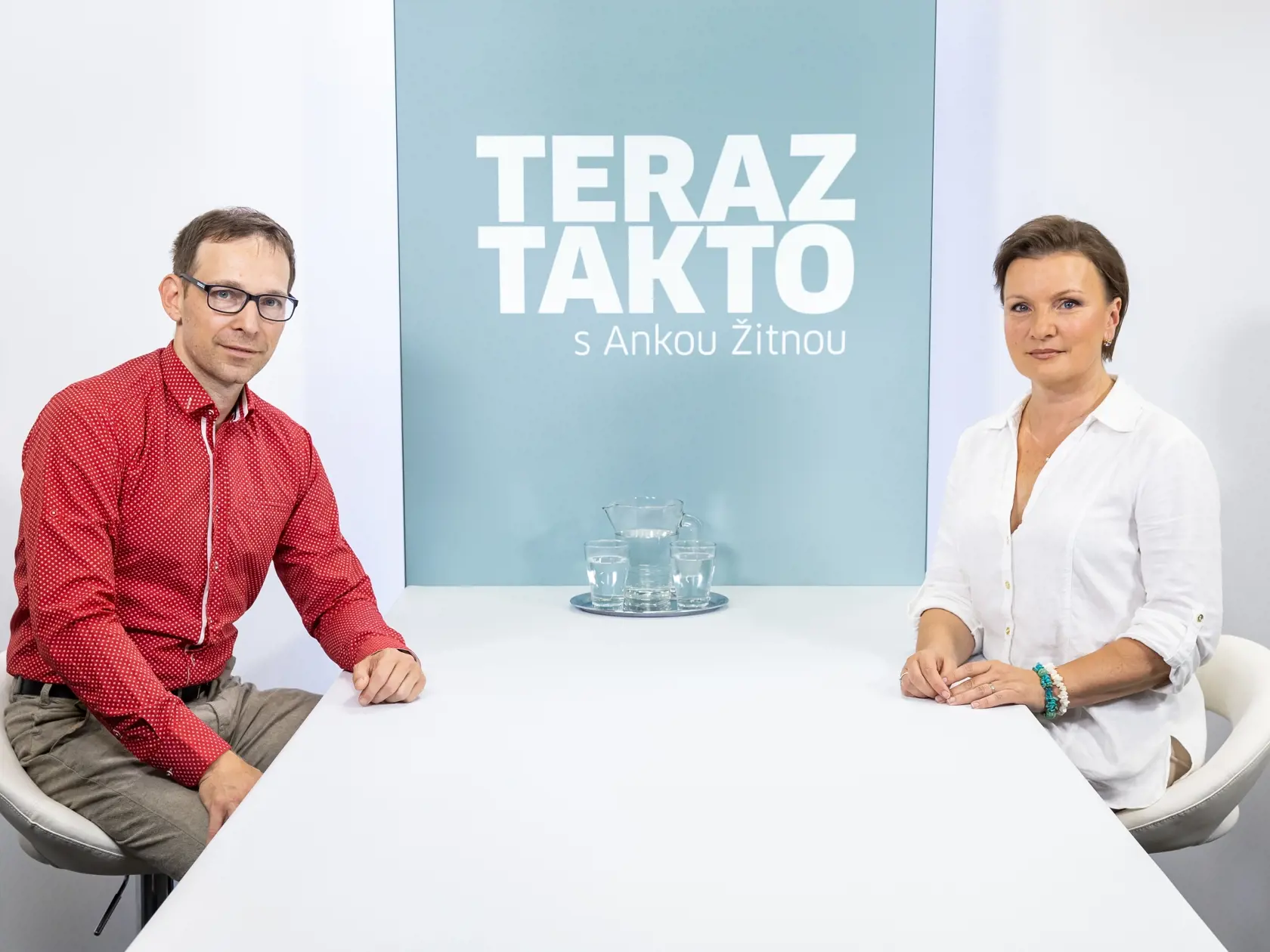 Diskusná relácia "Teraz Takto s Ankou Žiznou", ktorej hosťom bol Martin Vlachynský.