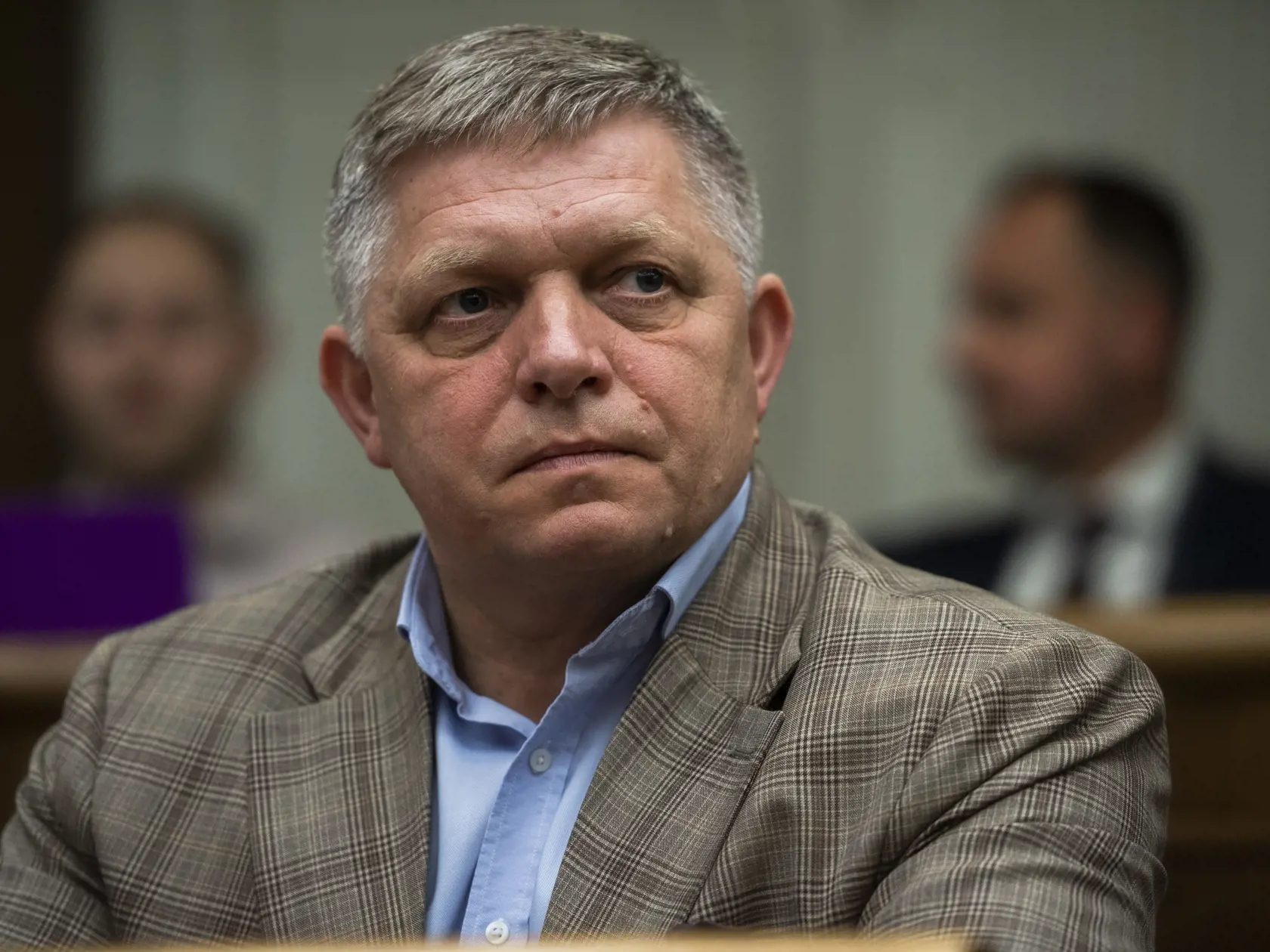 Na snímke šéf Smeru-SD Robert Fico (Smer-SD).