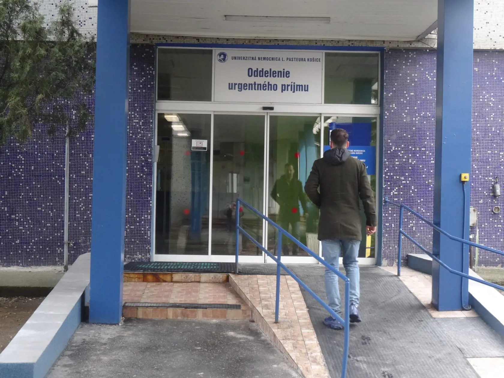 Vstup na Oddelenie urgentného príjmu.