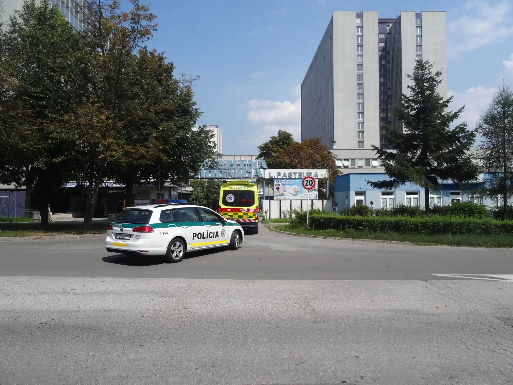 UNLP na triede SNP v Košiciach.