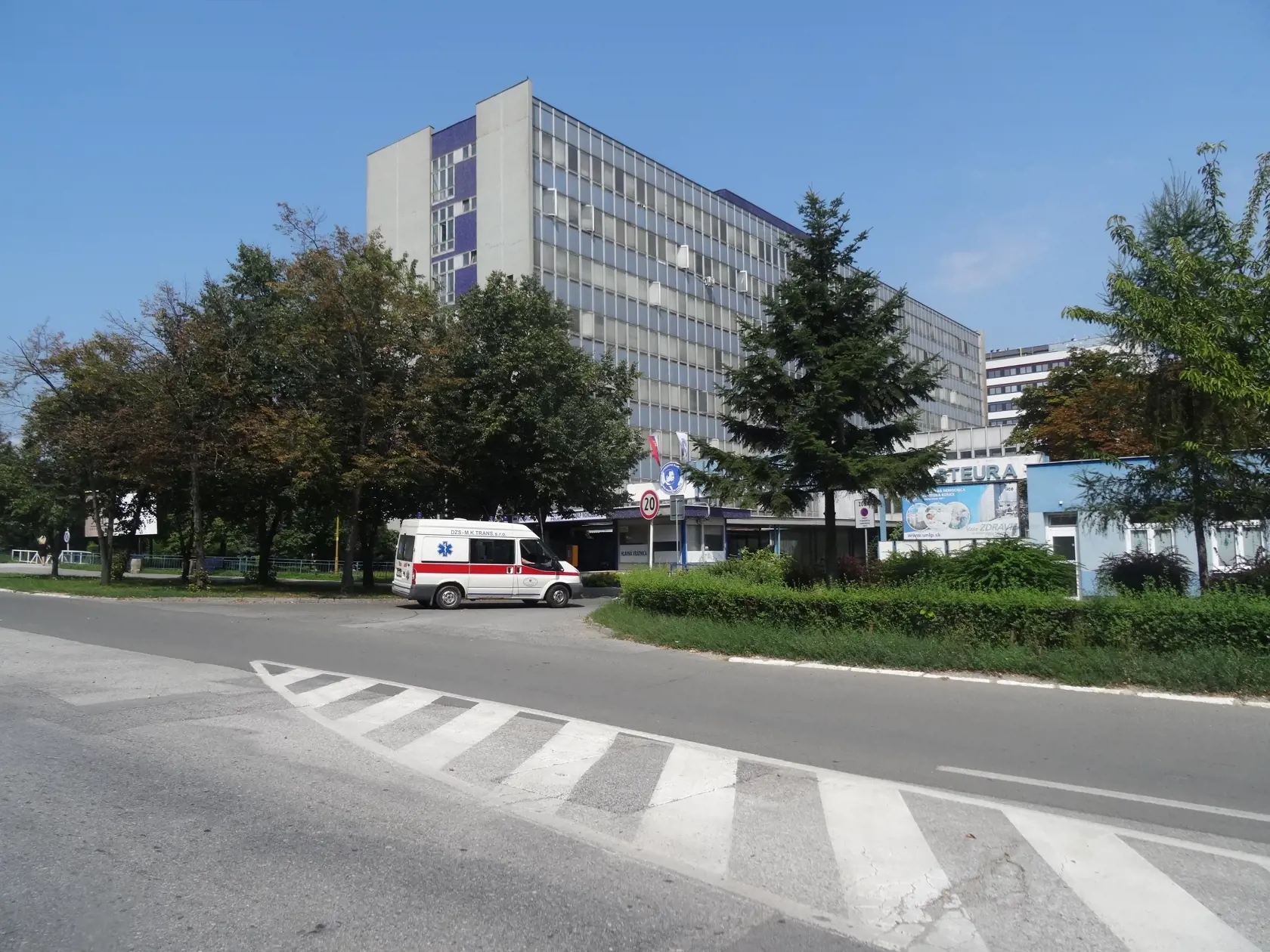 UNLP na triede SNP v Košiciach.