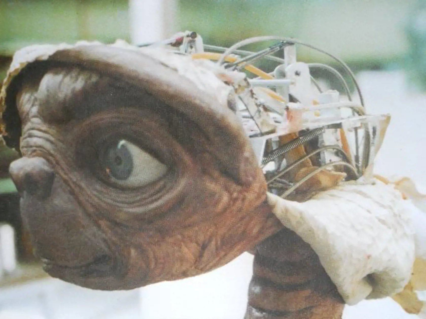 E.T. Mimozemšťan bol v skutočnosti len mechanickou bábkou.