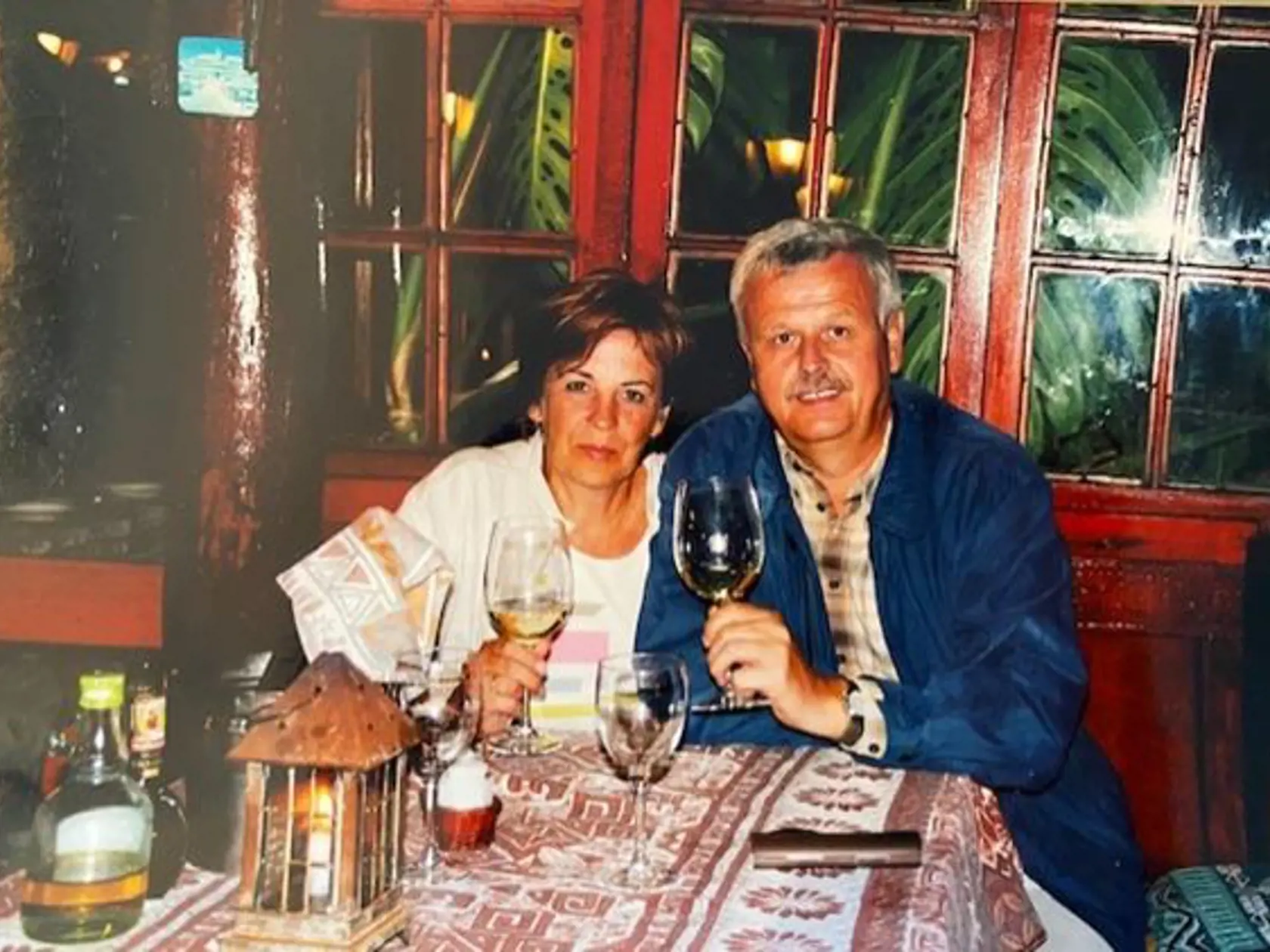S manželkou Jankou.