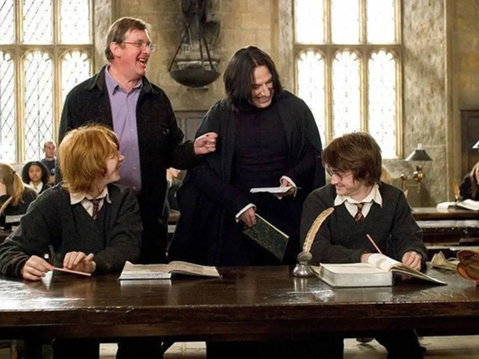 Zákulisie z filmu Harry Potter