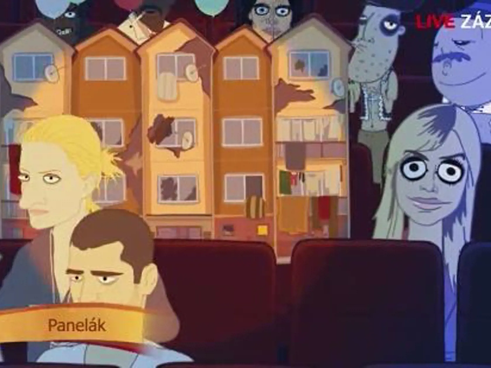 Najmenej obľúbený seriál je Panelák.