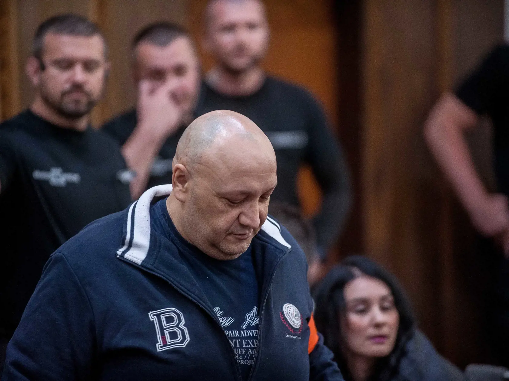 V Ústave výkonu väzby v Banskej Bystrici sa zacalo hlavné pojednávanie Špecializovaného trestného súdu so skupinou Zsolta N. a spol., tzv. Sátorovcov. V Banskej Bystrici 15. mája 2018. FOTO TASR - Dušan Hein 