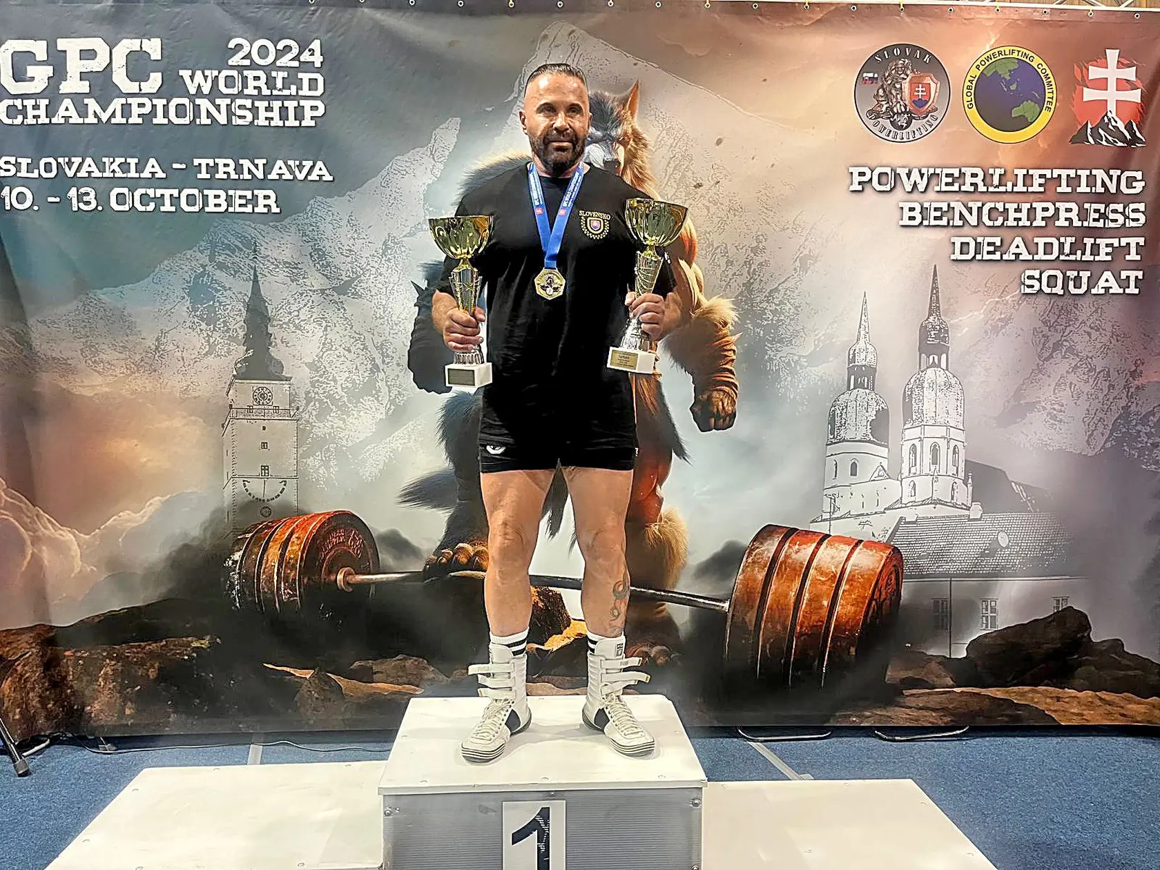 Nedávno sa Reichel stal majstrom sveta v silovom športe.