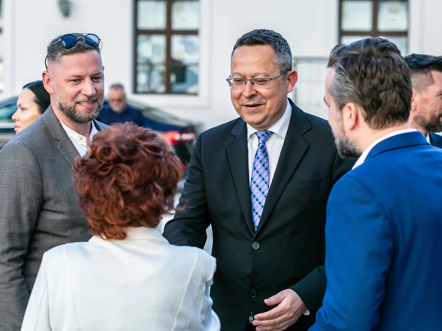 Na snímke vernisáž Slovenské impresie - Žena, ktorá sa konala na Bratislavskom hrade. 