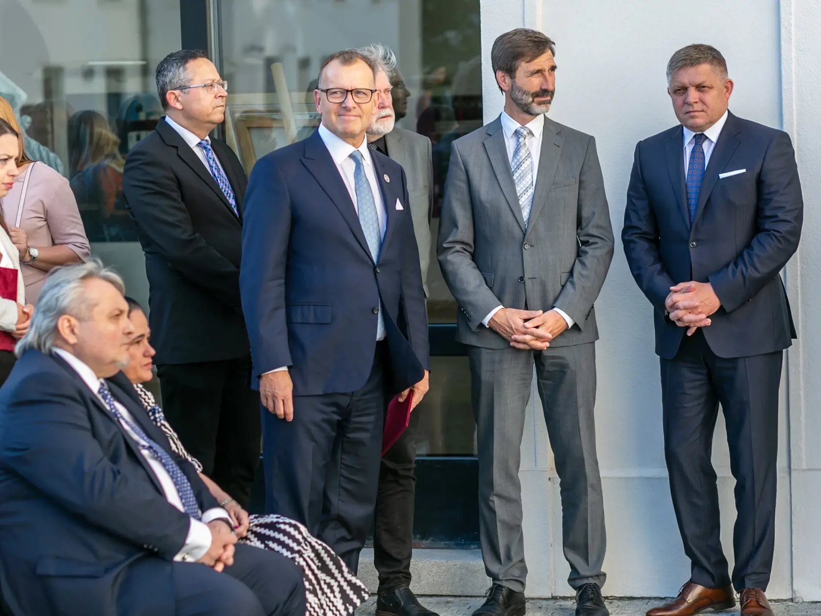 Na snímke vernisáž Slovenské impresie - Žena, ktorá sa konala na Bratislavskom hrade. 