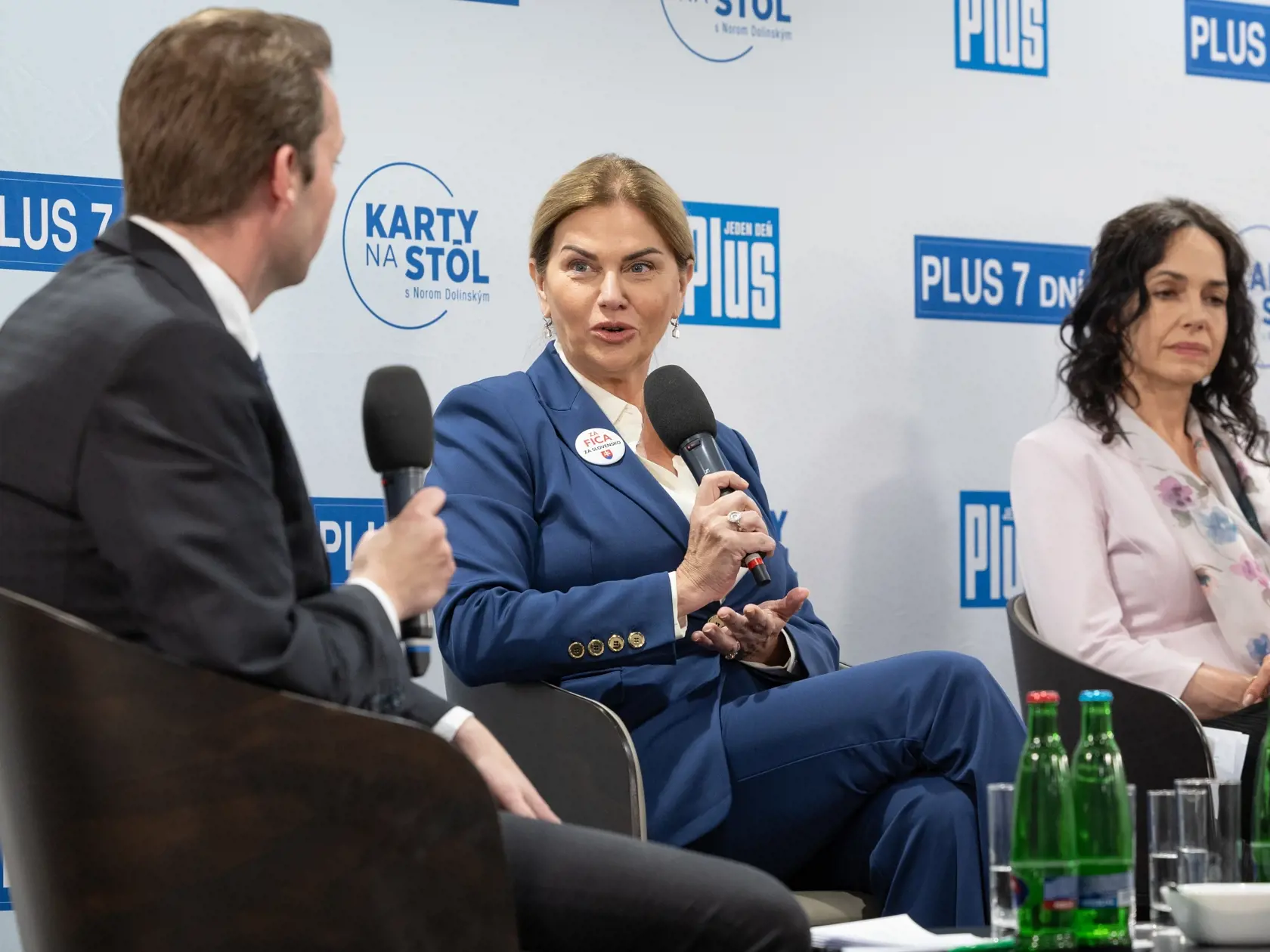 Predvolebná diskusia vydavateľstva News and Media Holding pred voľbami do Európskeho parlamentu, ktorú moderoval Noro Dolinský. Pozvanie prijali: Monika Beňová (Smer-SD), Miriam Lexman (KDH), Ľudovít Ódor (PS), Eugen Jurzyca (SaS) a Rudolf Huliak (SNS).