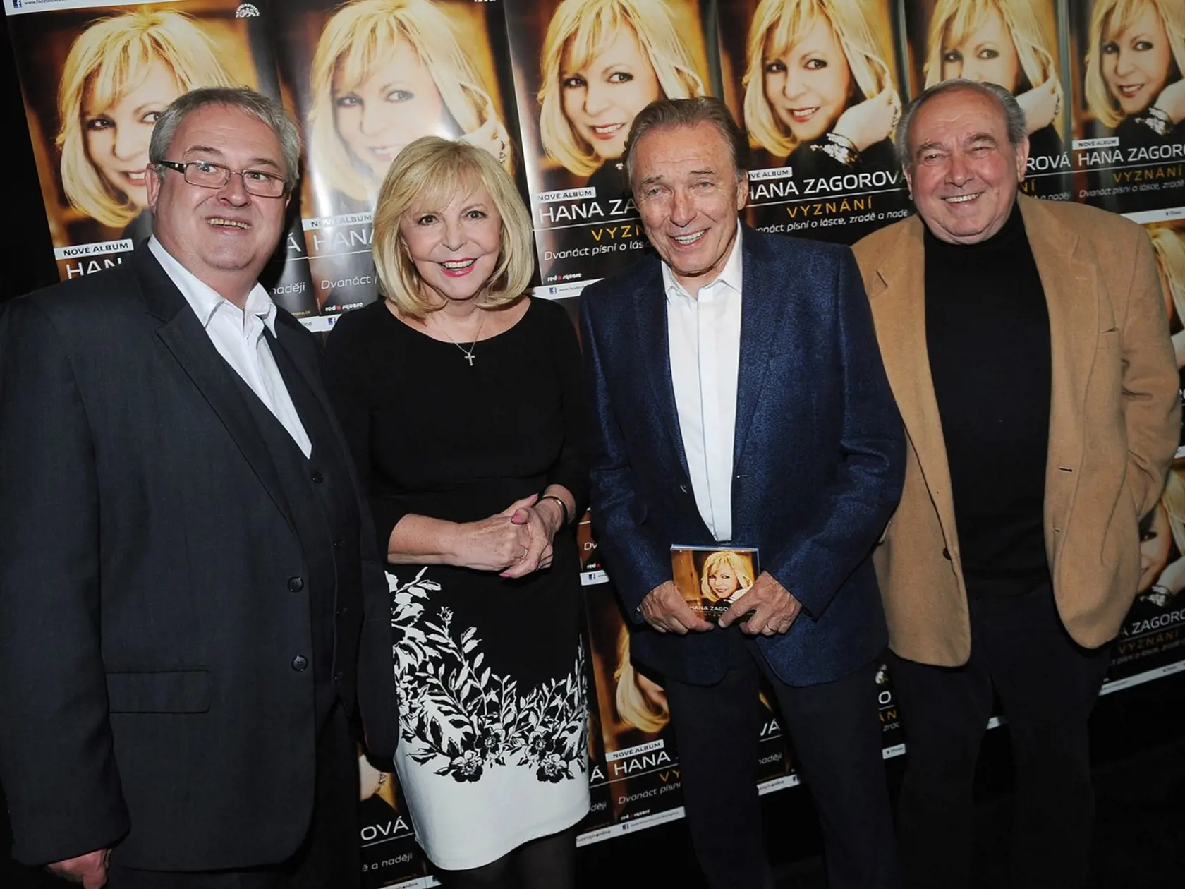 Oldřich Olda Havránek, Karel Gott, Hana Zagorová, Jan Adam