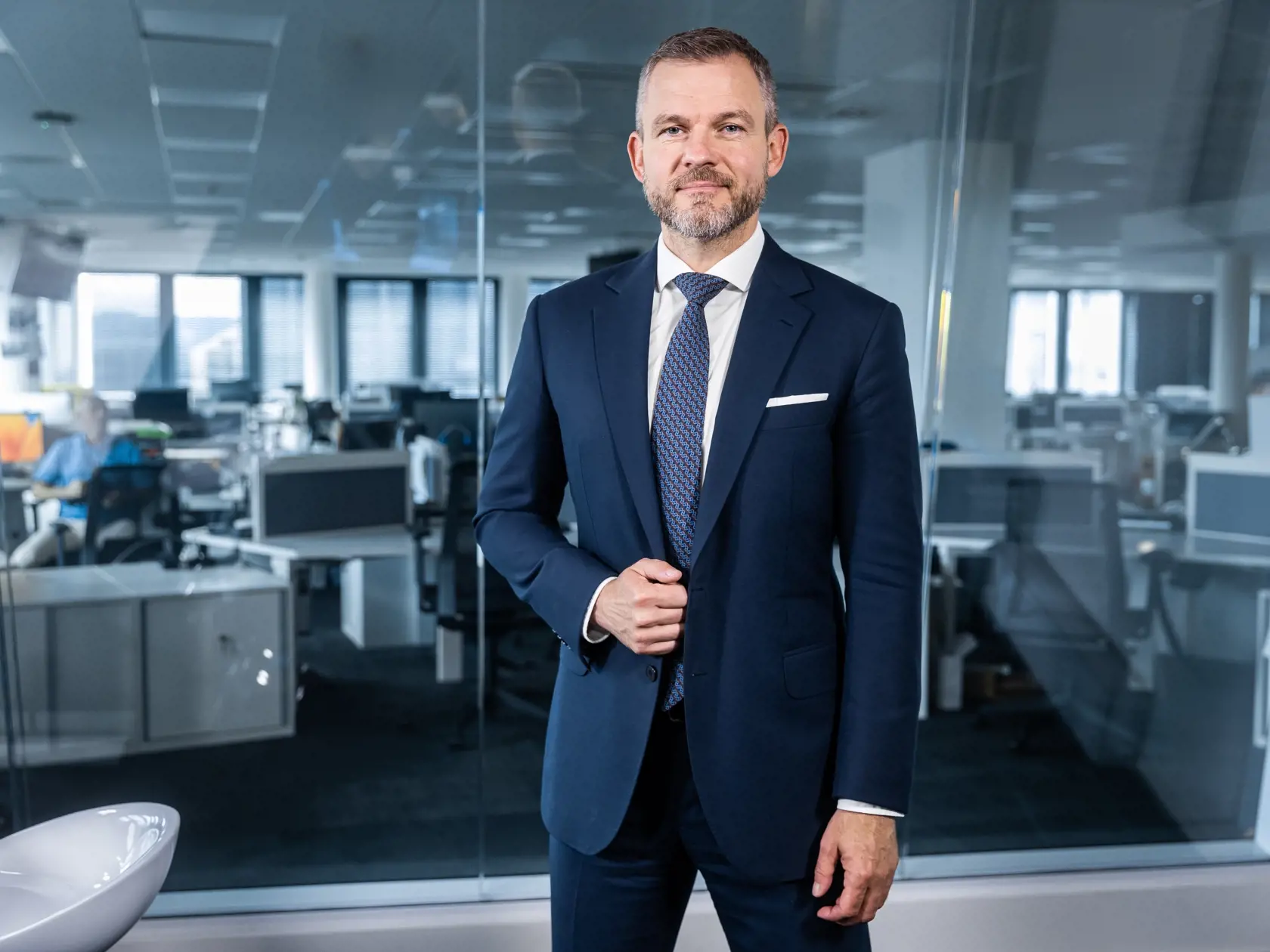 Diskusná relácia "Karty na stôl", ktorej hosťom bol Peter Pellegrini.
