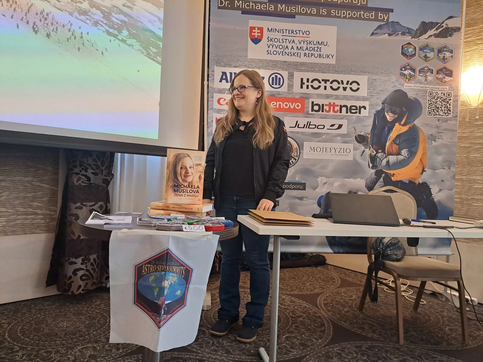 Takisto predstavila svoj druhý dokumentárny film The Boss - Aconcagua o expedícii na najvyššiu horu Južnej Ameriky.