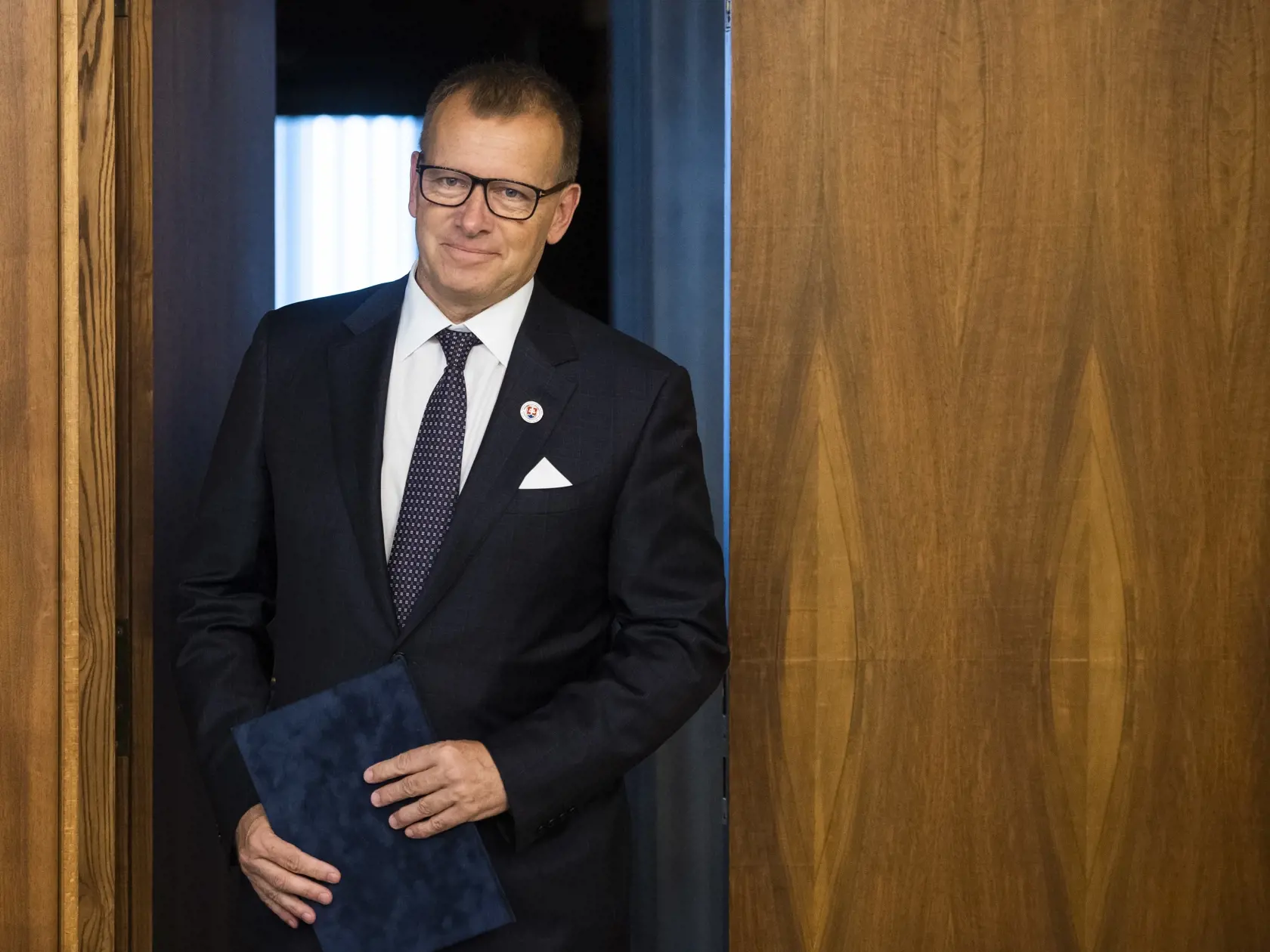 Na snímke predseda Národnej rady SR Boris Kollár (Sme rodina) počas vyhlásenia termínu parlamentných volieb v SR v Bratislave 9. júna 2023. FOTO TASR - Jaroslav Novák