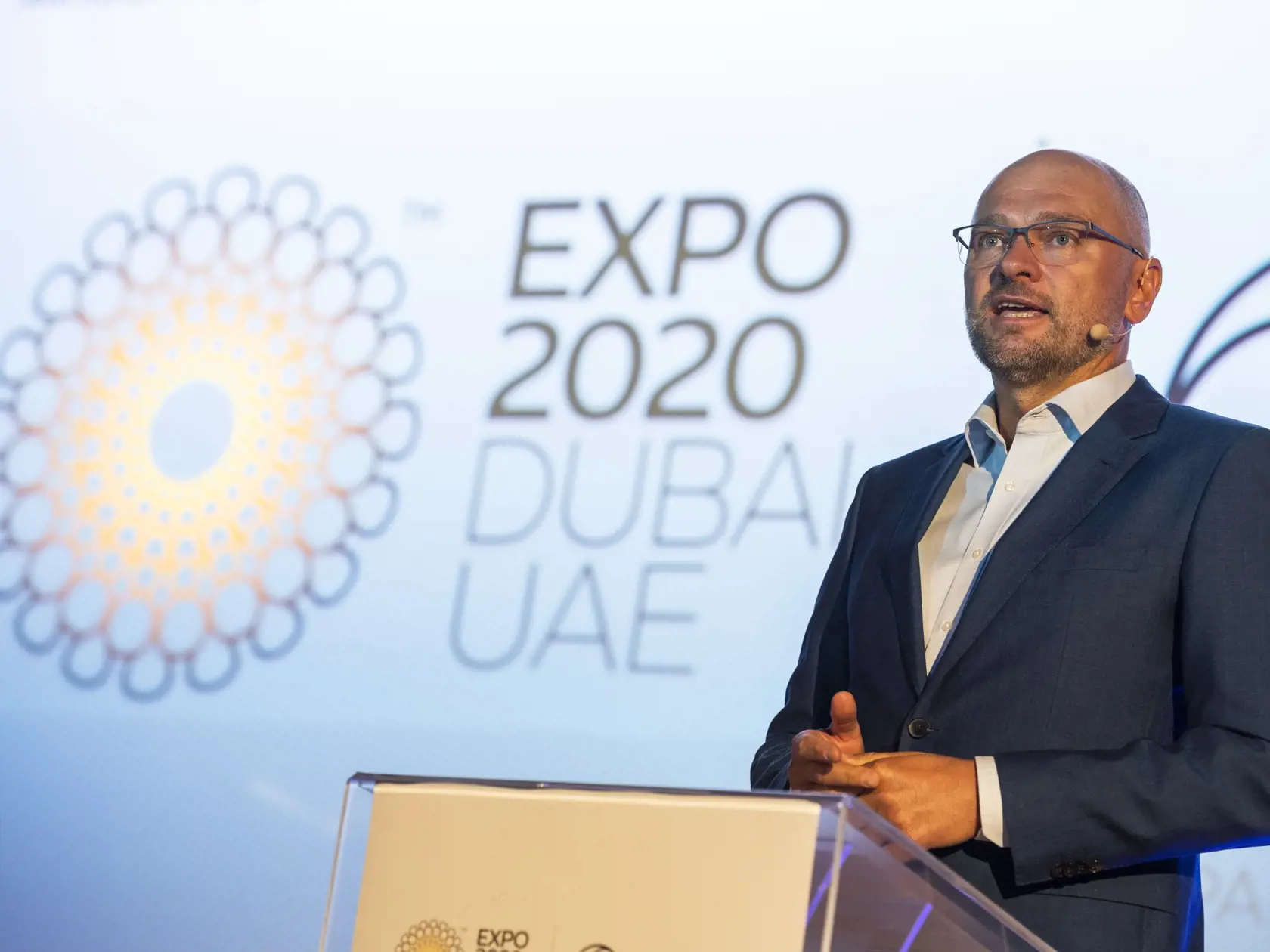 Na snímke minister hospodárstva SR a prvý podpredseda vlády pre ekonomiku SR Richard Sulík (SAS) počas tlačovej konferencie na tému: Slovensko na svetovej výstave Expo Dubaj 2020 v Bratislave 6. septembra 2021. FOTO TASR - Jaroslav Novák