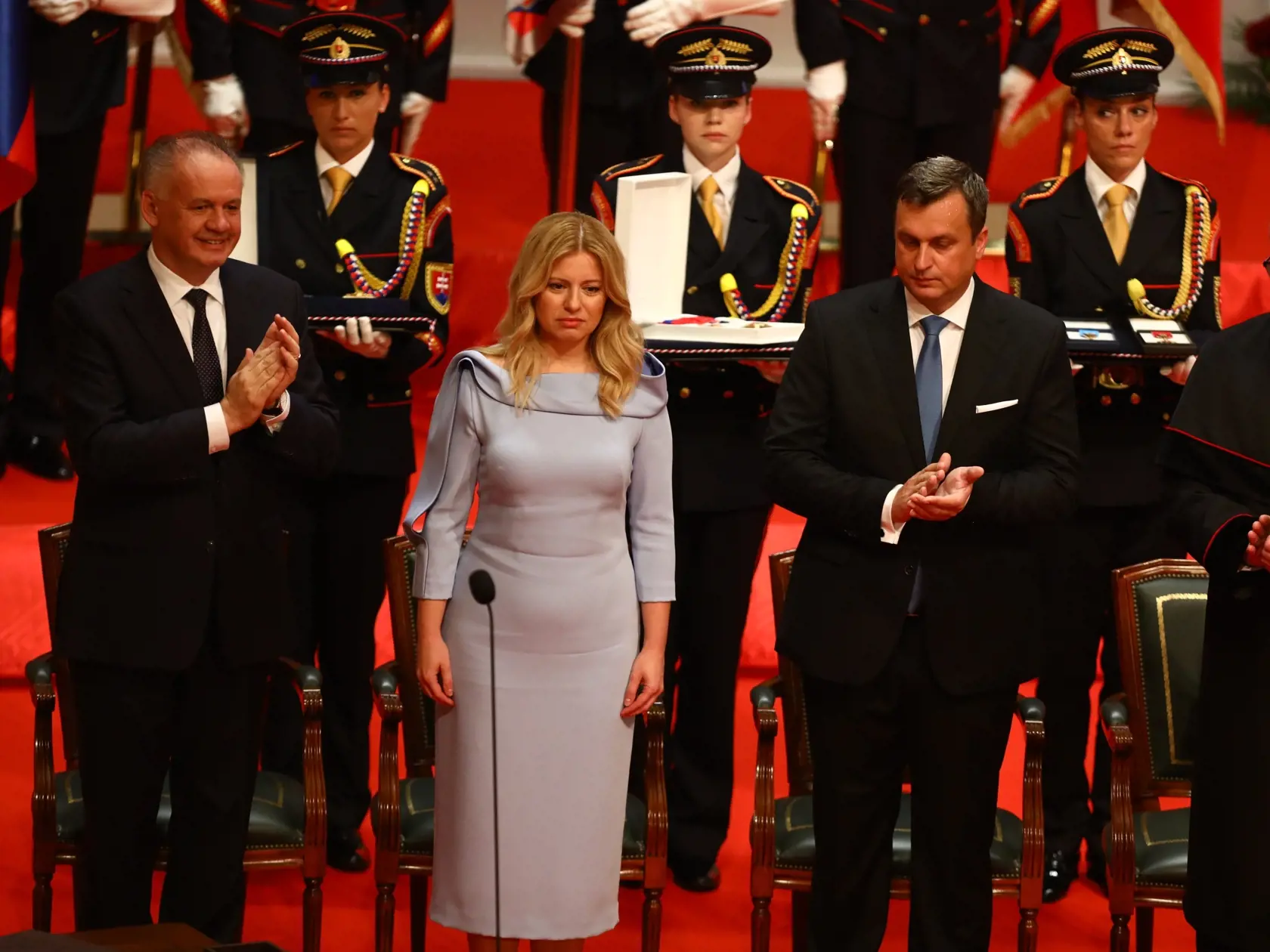 Slávnostná inaugurácia Zuzany Čaputovej.