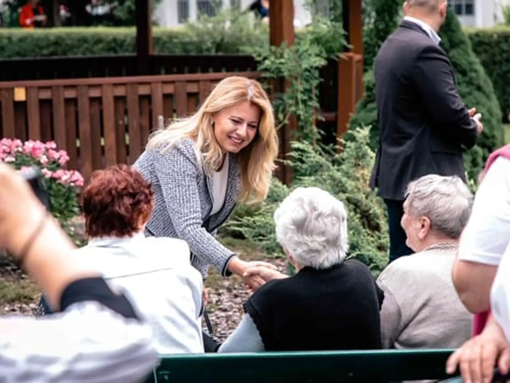 Zuzana Čaputová navštívila žilinských dôchodcov v domove sociálnych služieb.