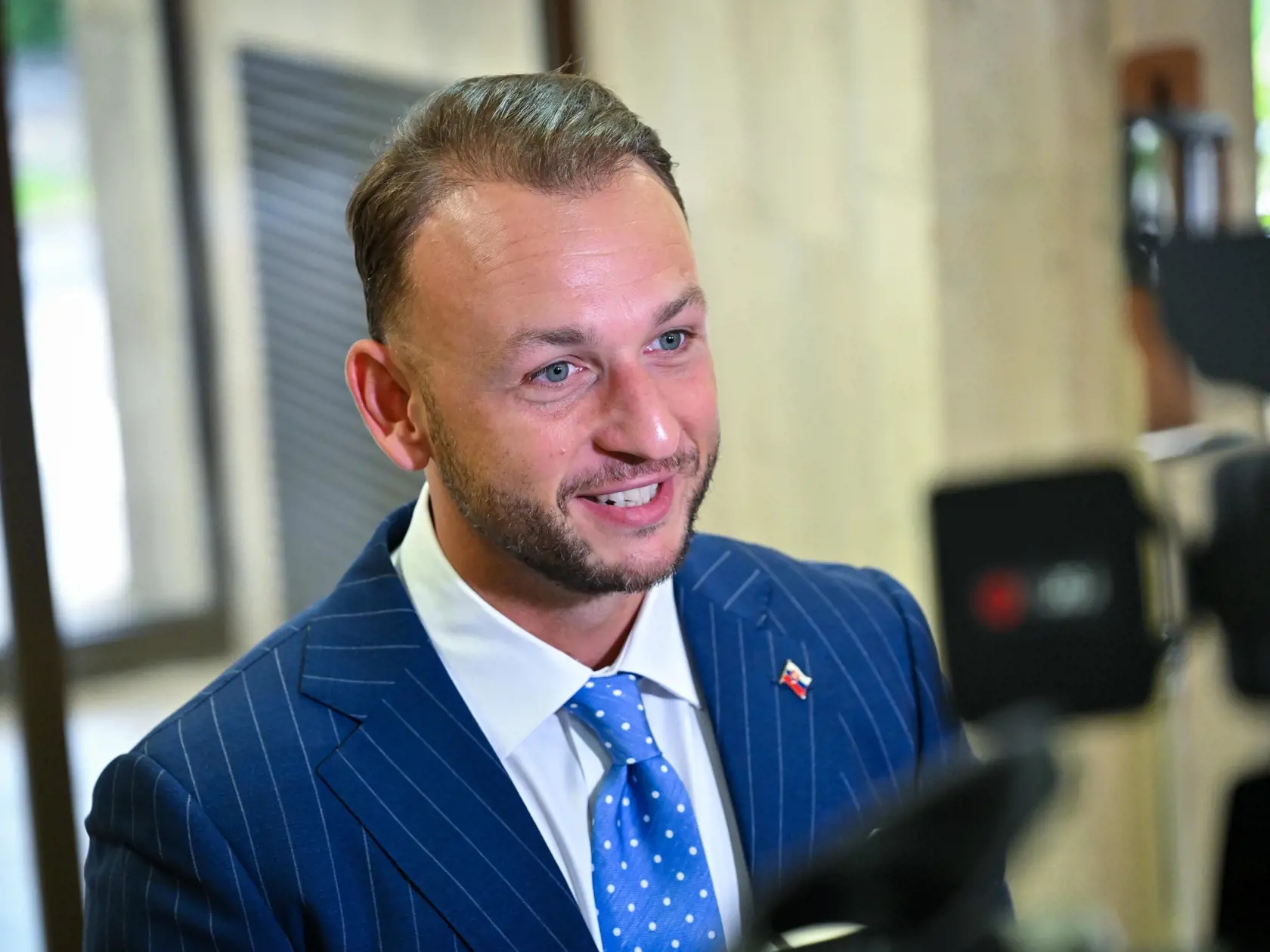 Minister vnútra SR Matúš Šutaj Eštok (Hlas-SD)