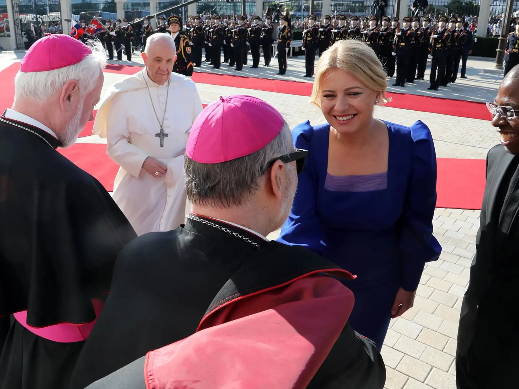 Stretnutie slovenskej prezidentky Zuzany Čaputovej s pápežom Františkom.