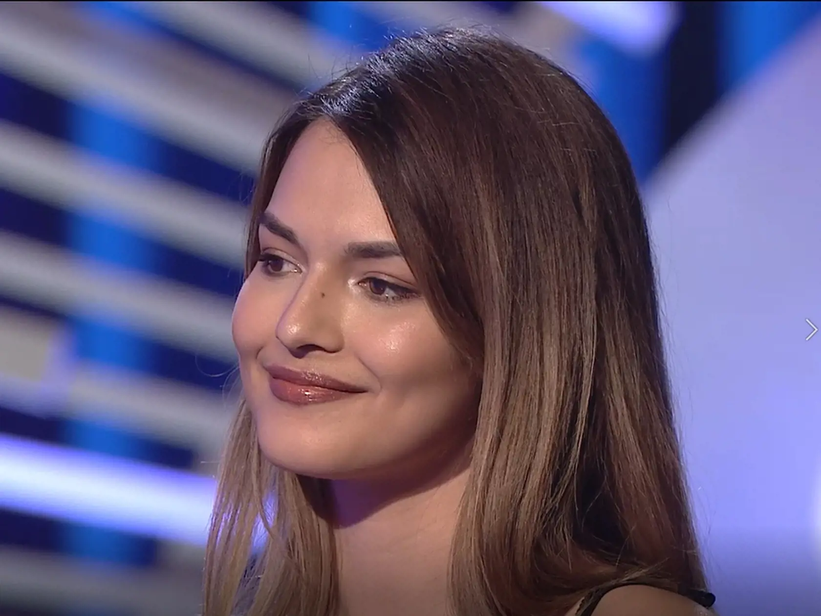 Namyslená modelka Tamila.