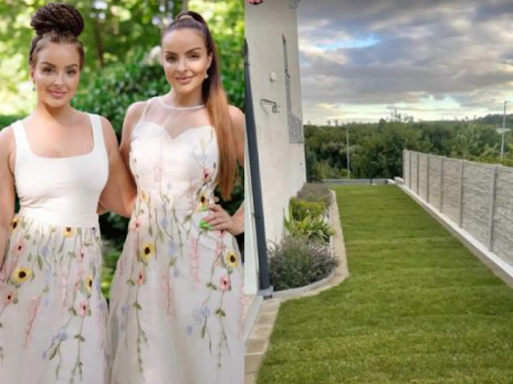 Veronika a Daniela Nízlové sa spoločne starajú o ich priestrannú záhradu.