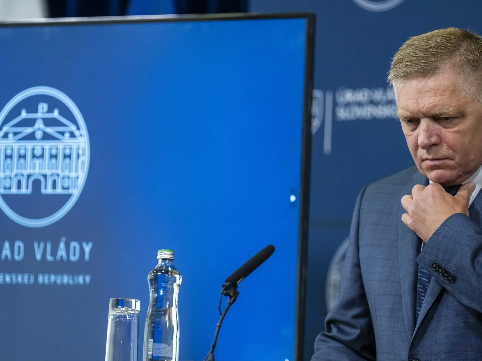 Na snímke predseda vlády SR Robert Fico (Smer-SD)