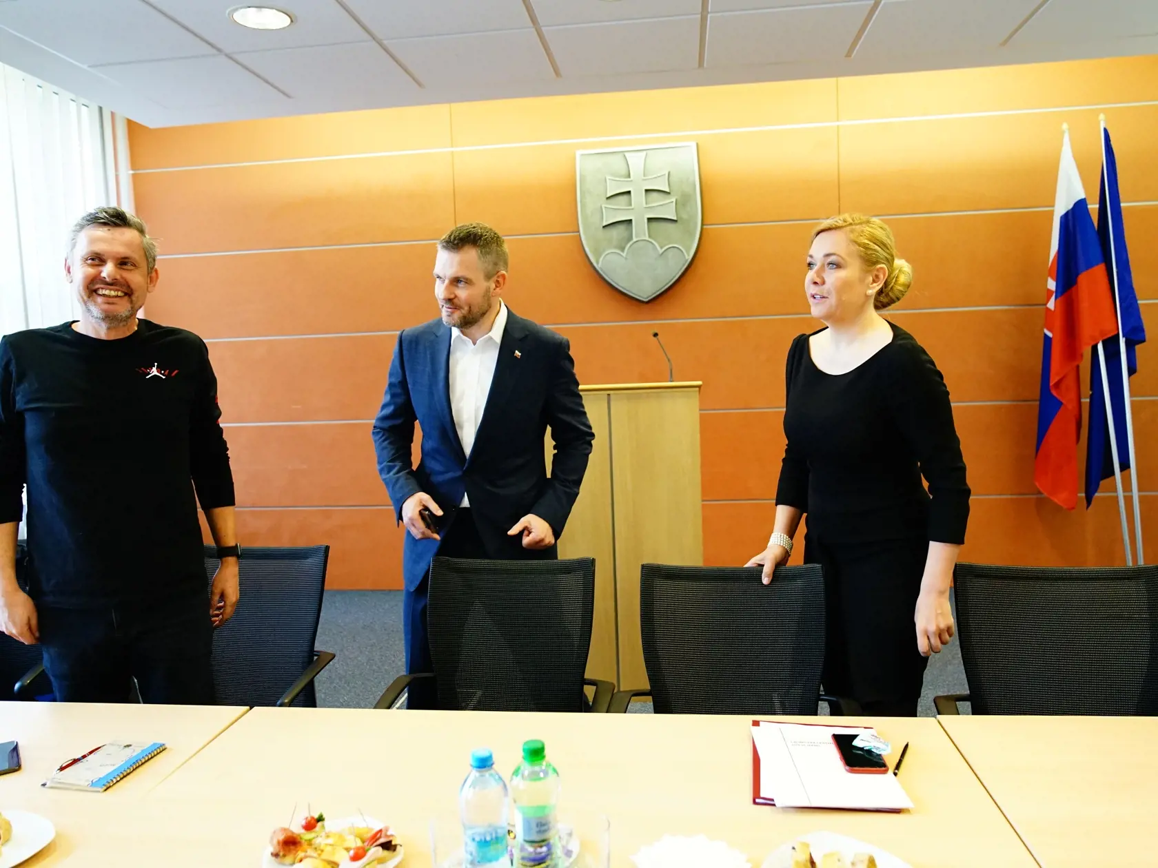 Rokovanie krízového štábu na Ministerstve vnútra SR 9.3.