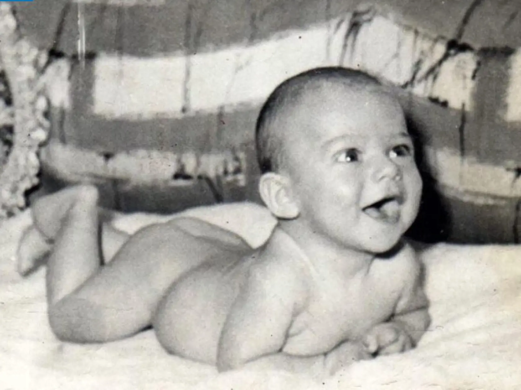 Paľo Habera ako malé bábätko v roku 1962.