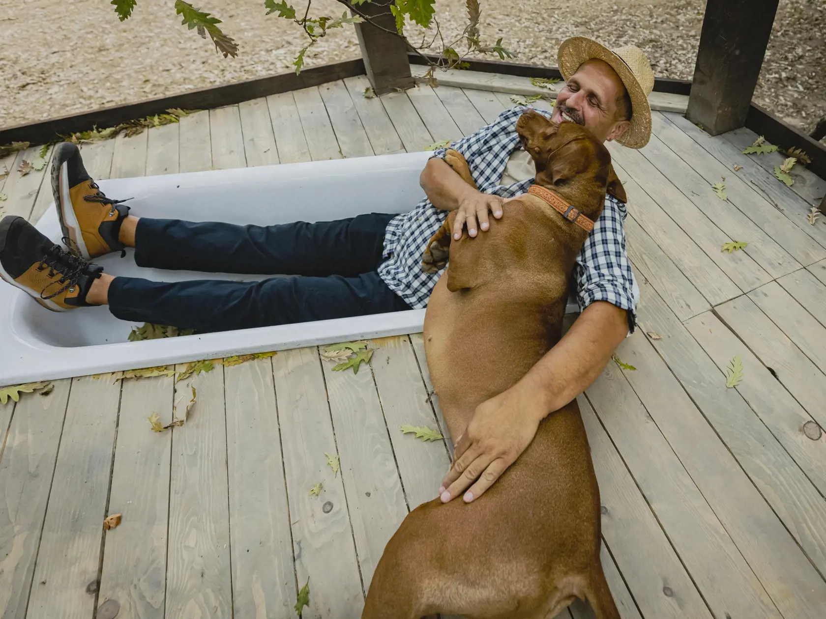 Na snímke hospodár celej série reality show Farma, Martin Bagar.