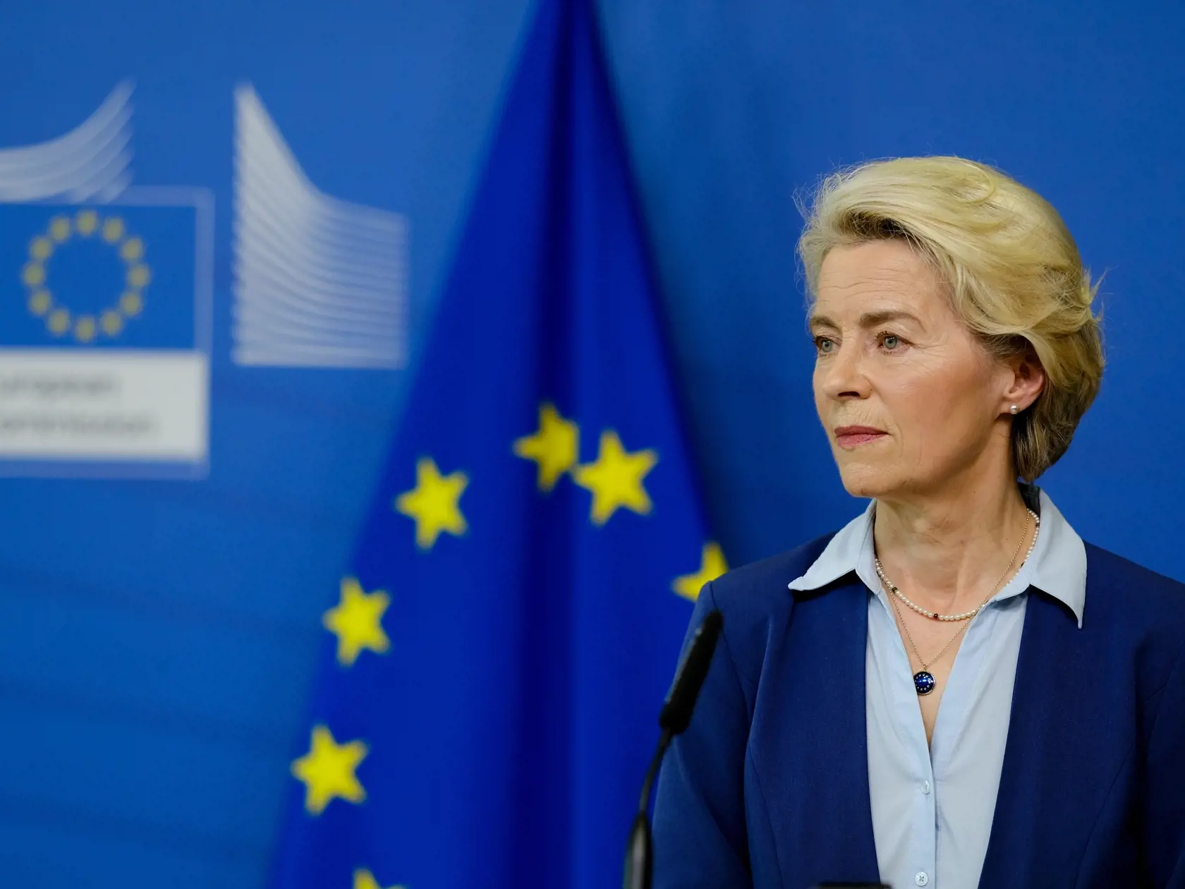 Predsedníčka Ursula von der Leyenová.