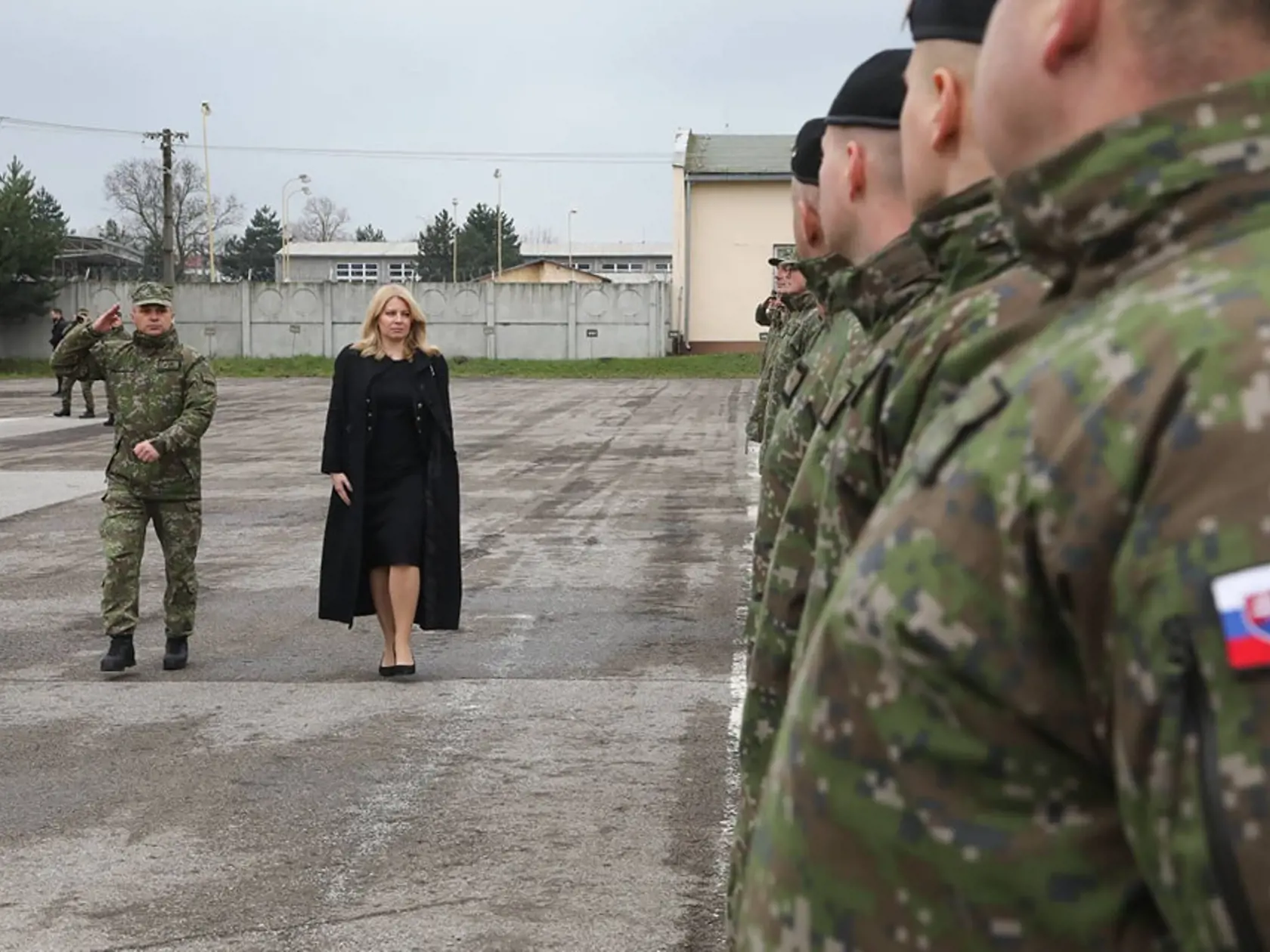 Zuzana Čaputová si s oficialitami dokázala veľmi dobre poradiť.