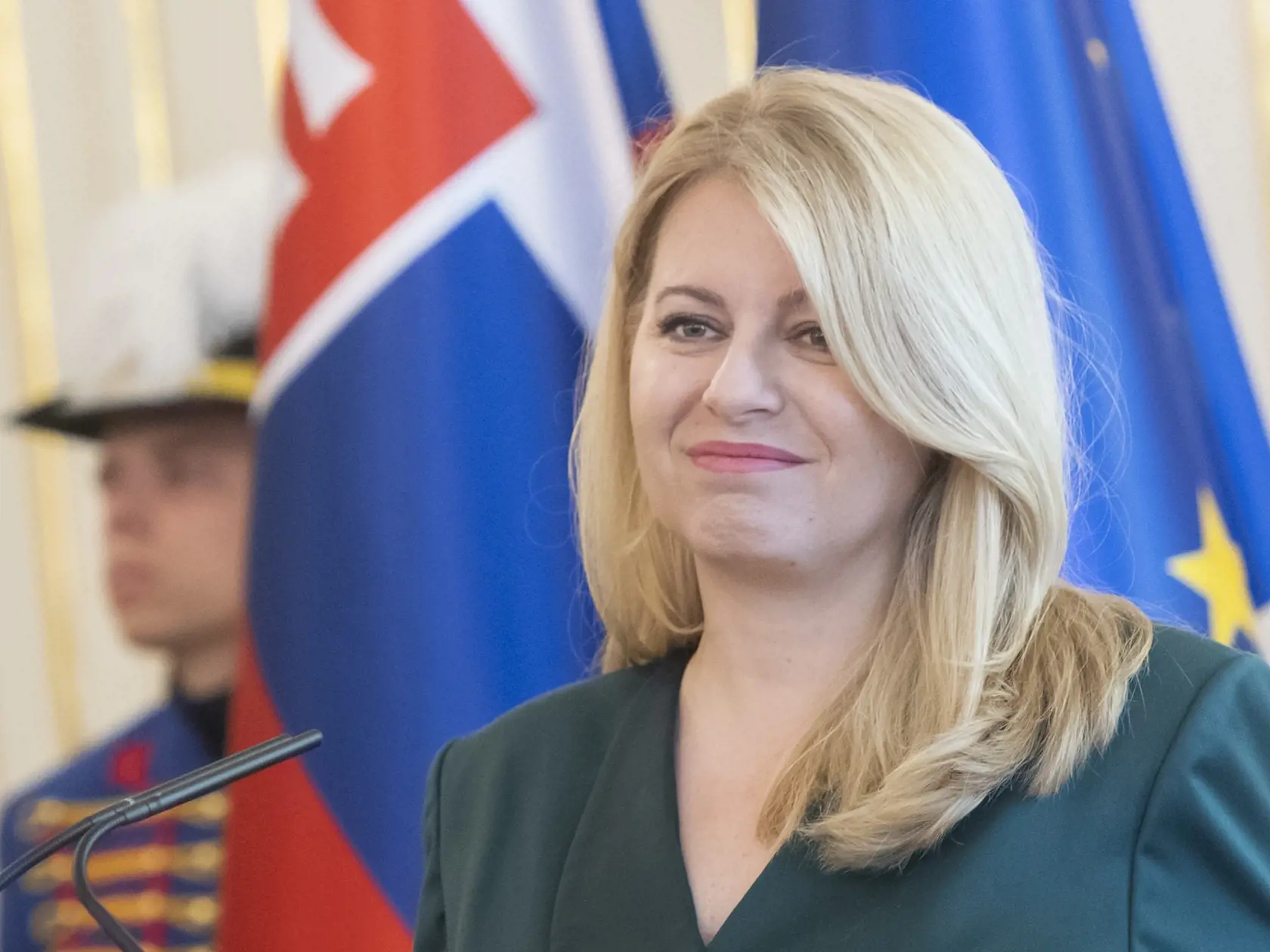 Na snímke prezidentka SR Zuzana Čaputová vymenovala sudcov všeobecných súdov v Bratislave 1. júna 2023. FOTO TASR - Martin Baumann