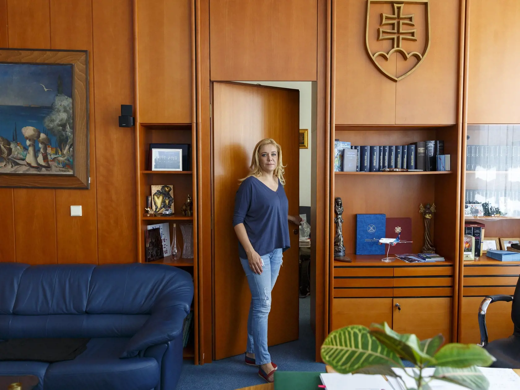 Ministerka vnútra SR Denisa Saková