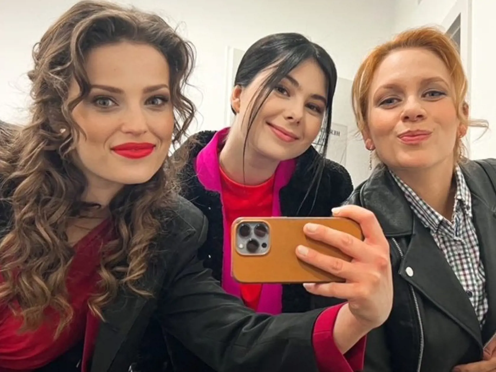 Herečky z Mamy na prenájom: Zľava Martina Zábranská, Diana Ristová a Kamila Heribanová