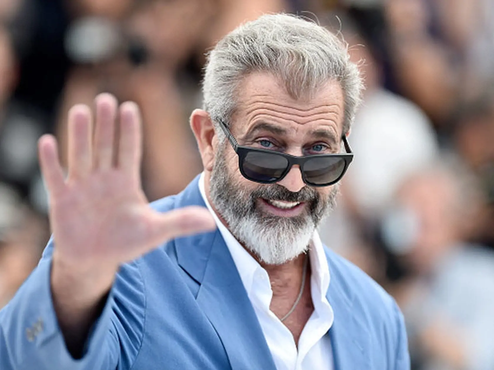 CANNES, FRANCE - MAY 21: Mel Gibson attends the "Blood Father" photocall during the 69th annual Cannes Film Festival at Palais des Festivals on May 21, 2016 in Cannes, France.  (Photo by Pascal Le Segretain/Getty Images)