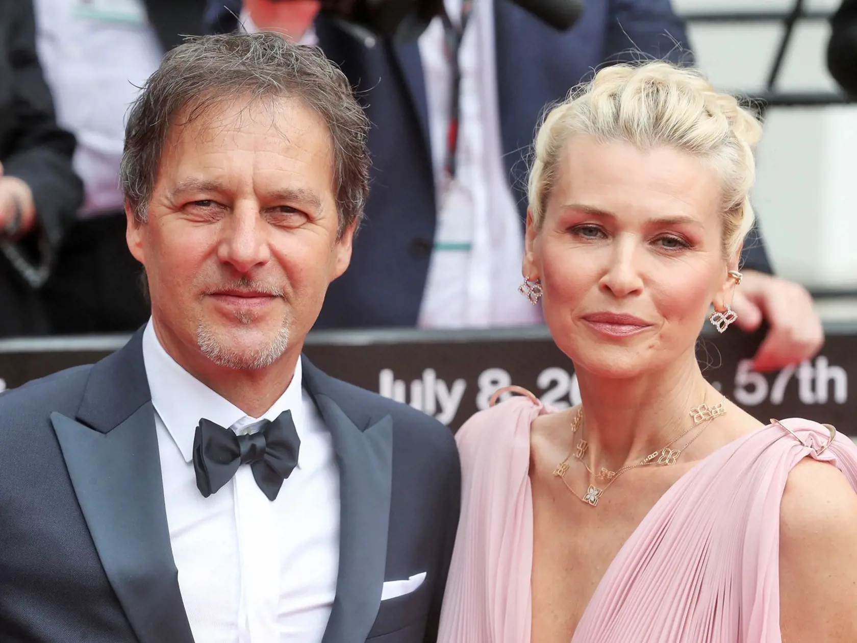 Paľo Habera a Daniela Peštová počas minuloročného festivalu v Karlových Varoch