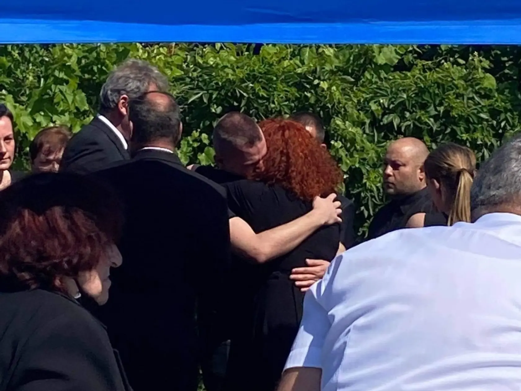 Pohreb tragicky zosnulého posunovača Mária Nagya (†31) z Košíc.