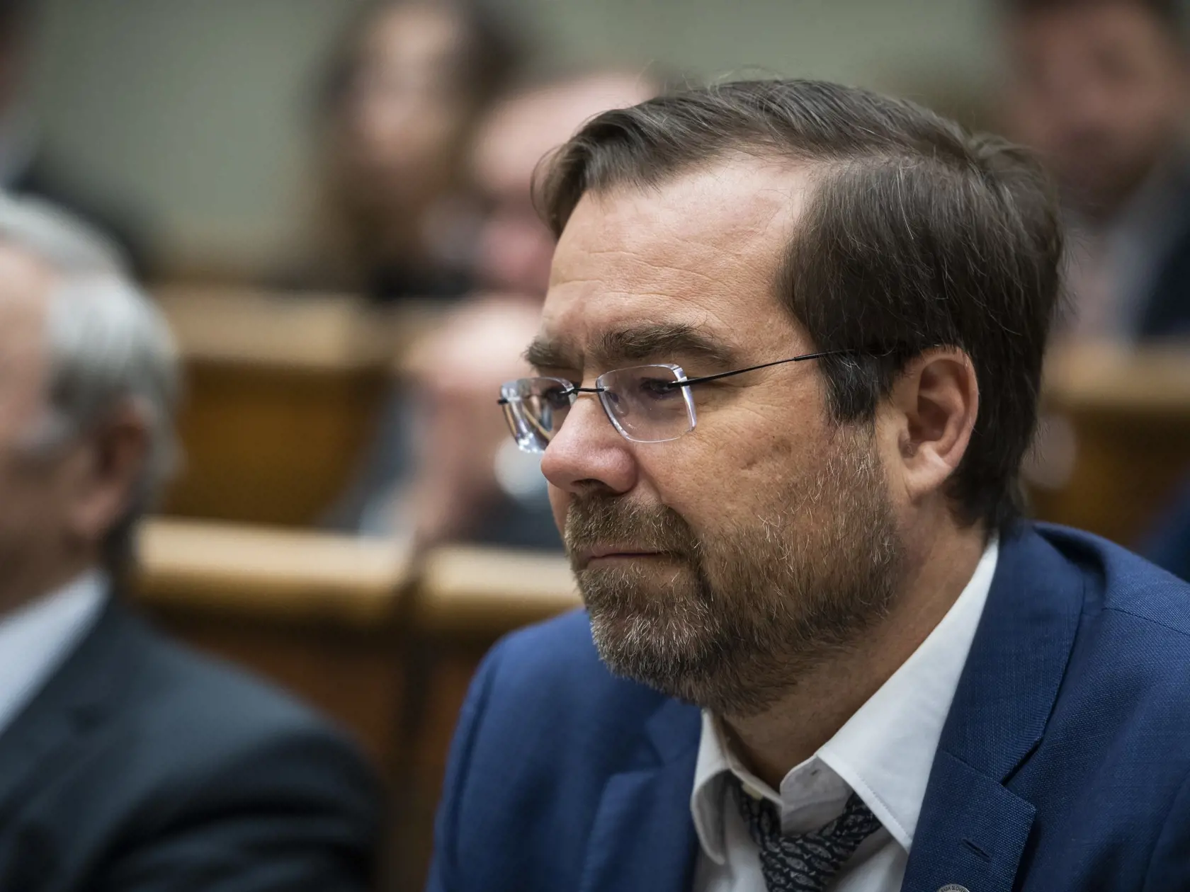 Marek Krajčí (OĽaNO) krátko po nástupe do funkcie ministra zdravotníctva vymenoval nového šéfa VšZP.  FOTO TASR - Jaroslav Novák