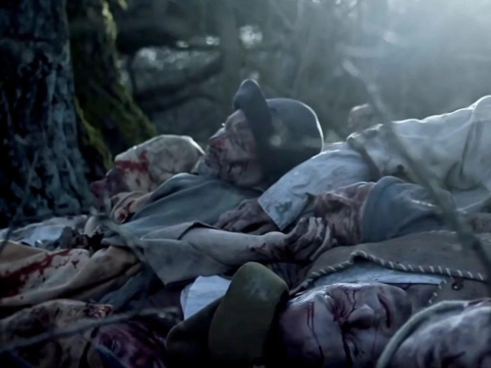 Zábery z filmu Trhlina o pohorí Tribeč.