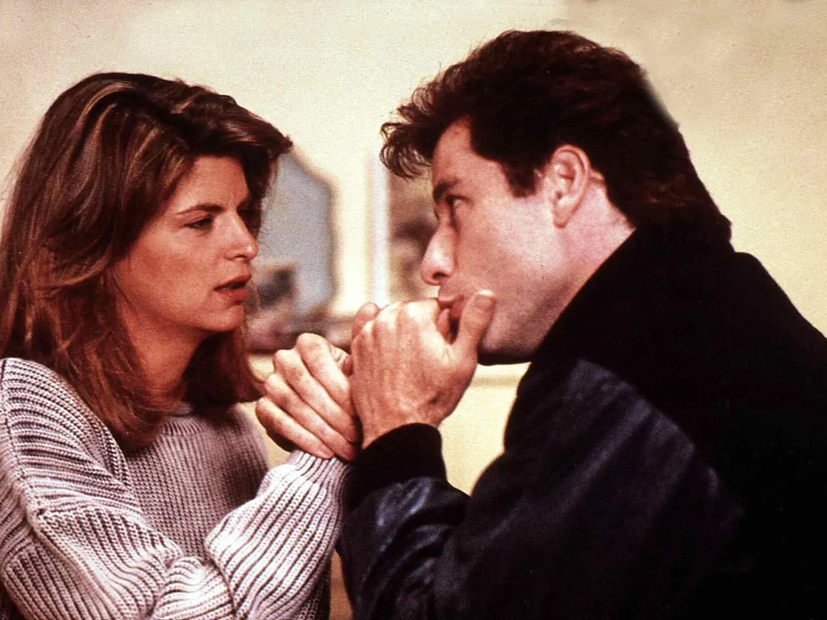 Kirstie Alley a John Travolta vo filme Pozri, kto to hovorí