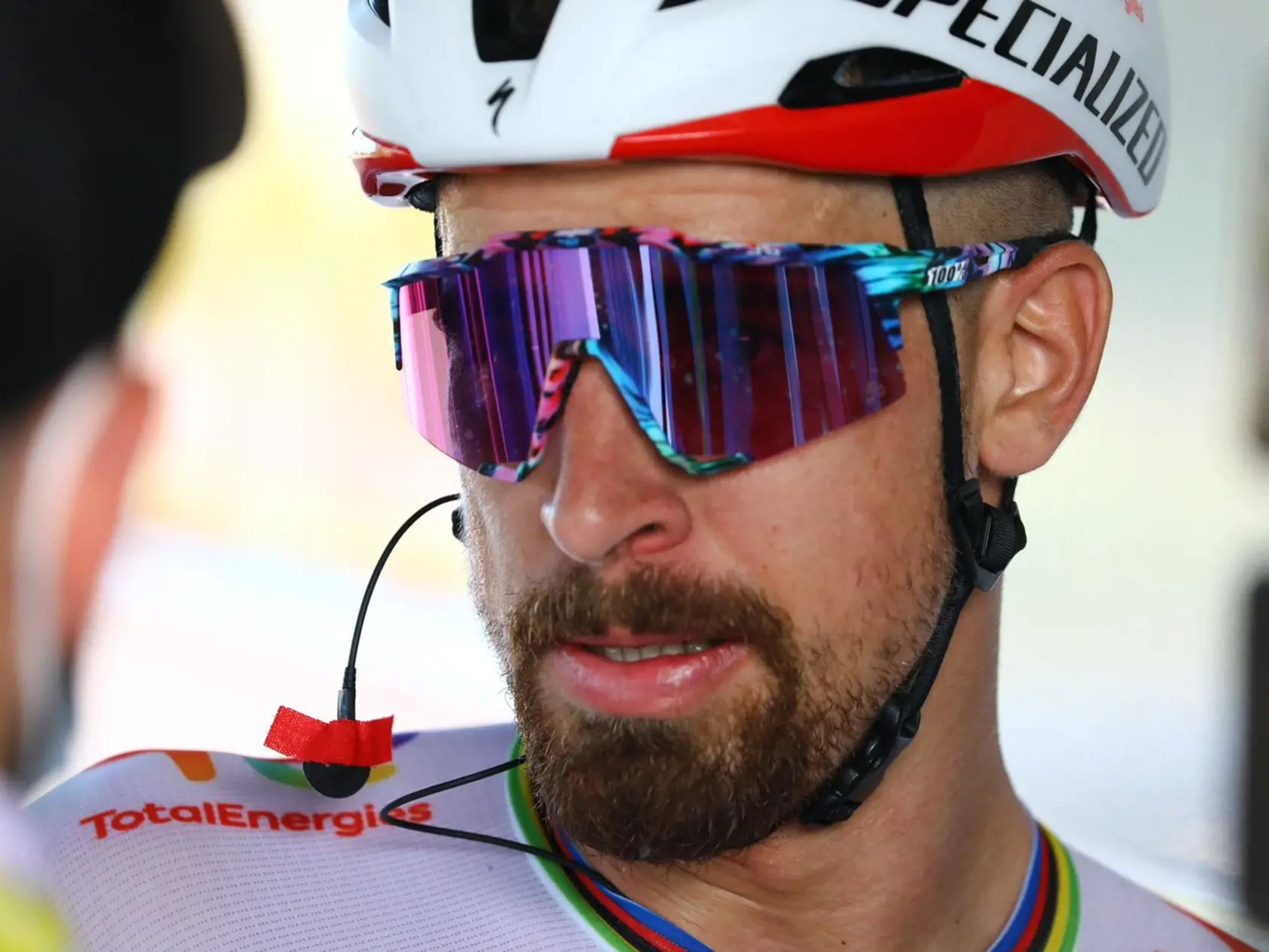 Peter Sagan po 4. etape na Tour de France.